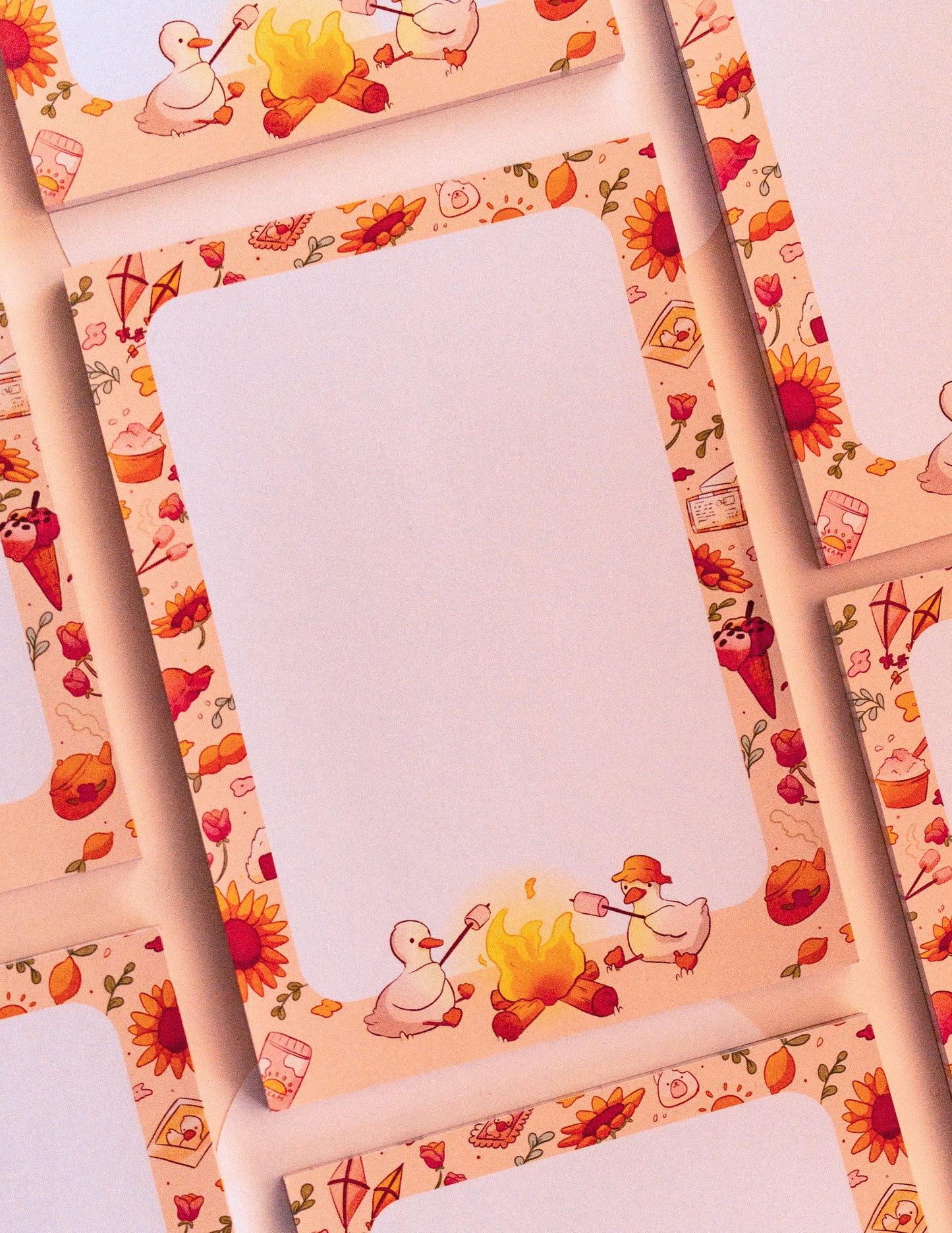 A5 Notepad - Summer ducks