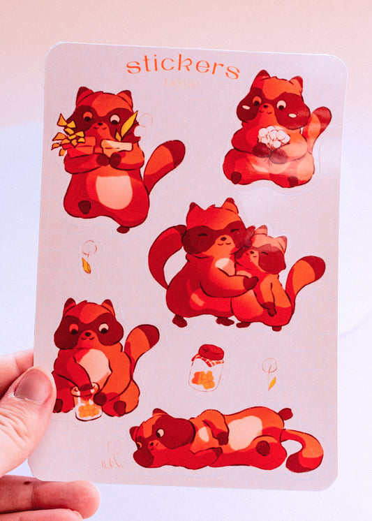 Sticker sheet - Yumyum