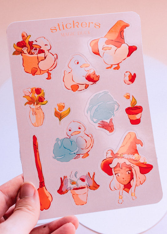 Sticker sheet - Yumyum