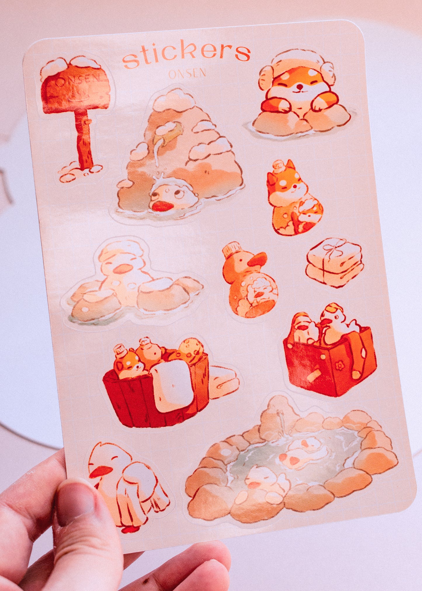 Sticker sheet - Yumyum