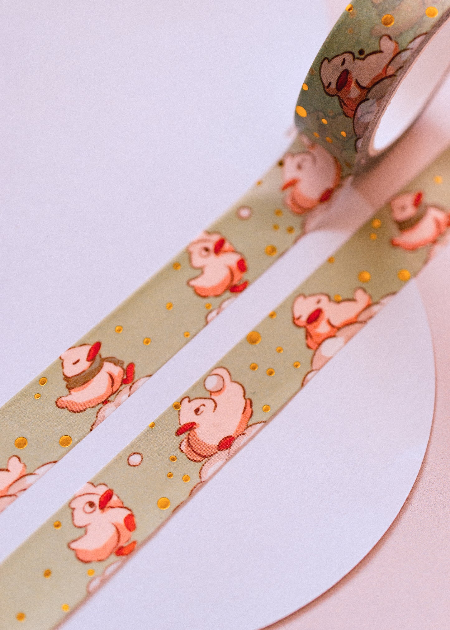 Washi tape - Spring ducks