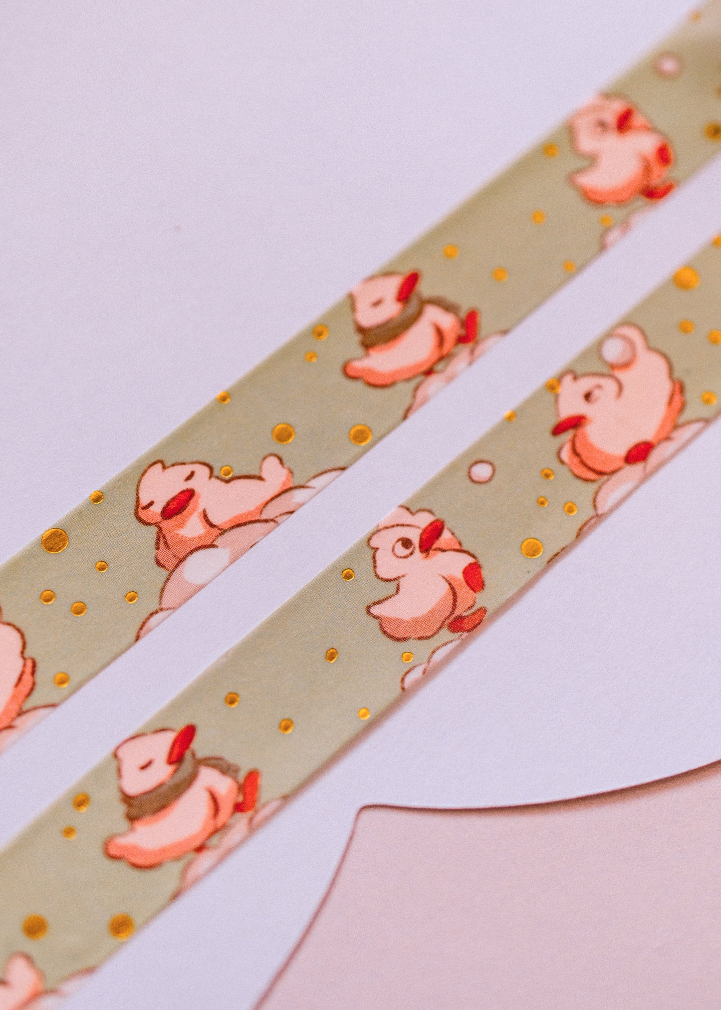 Washi tape - Spring ducks