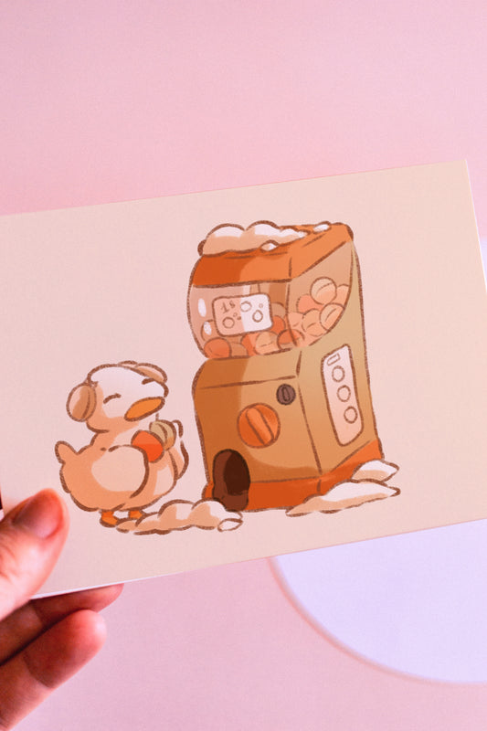 Mini prints - Duck in the bag