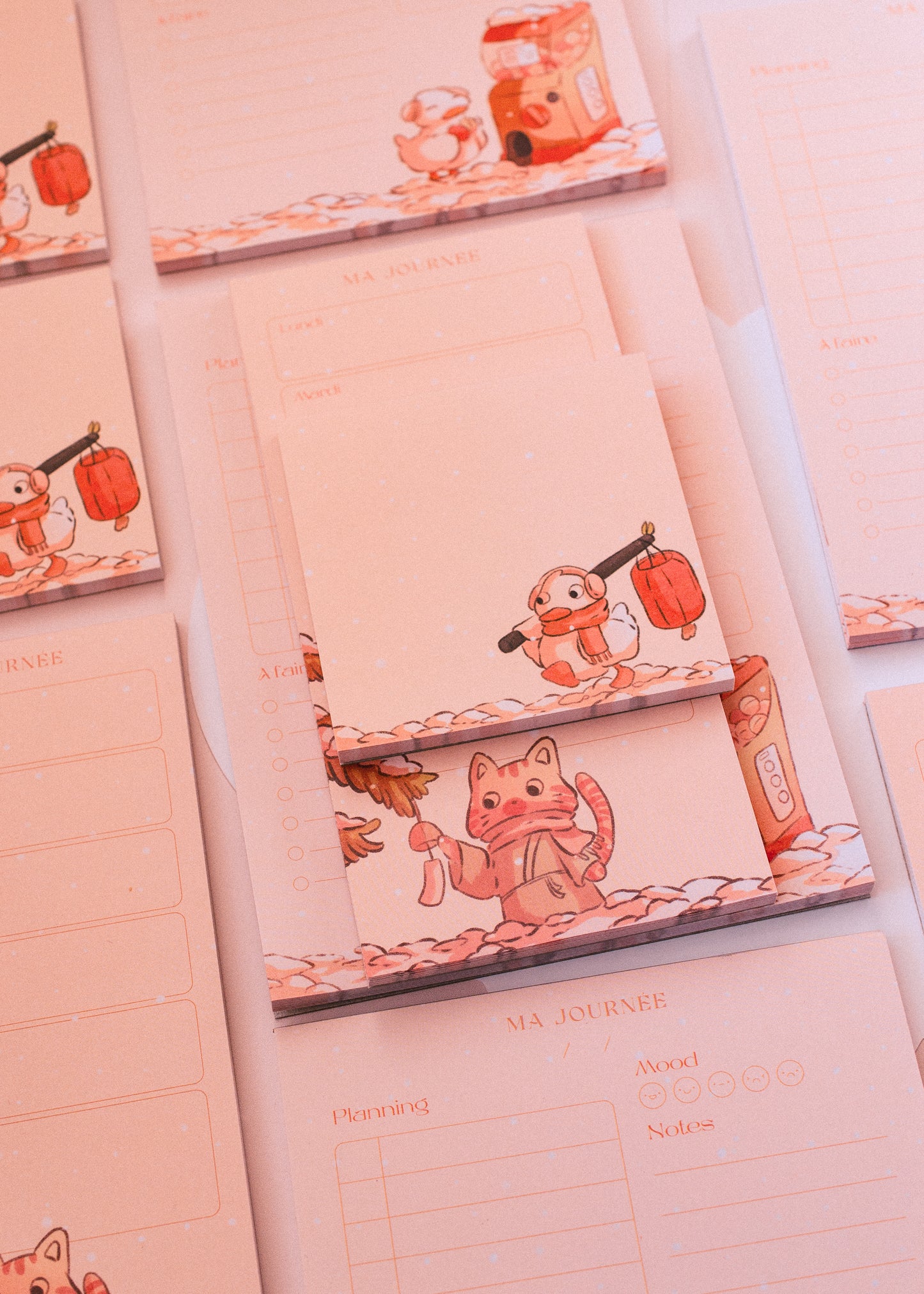 Notepad set - Spring ducks