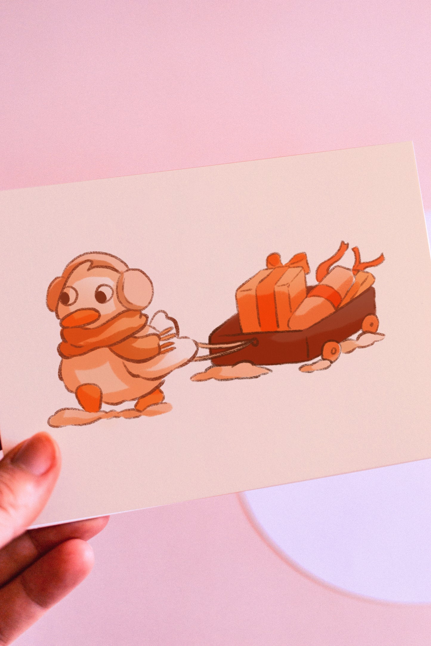 Mini prints - Duck in the bag