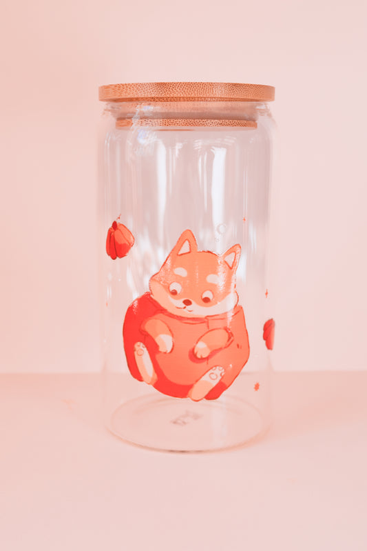 Verre - Shiba citrouille