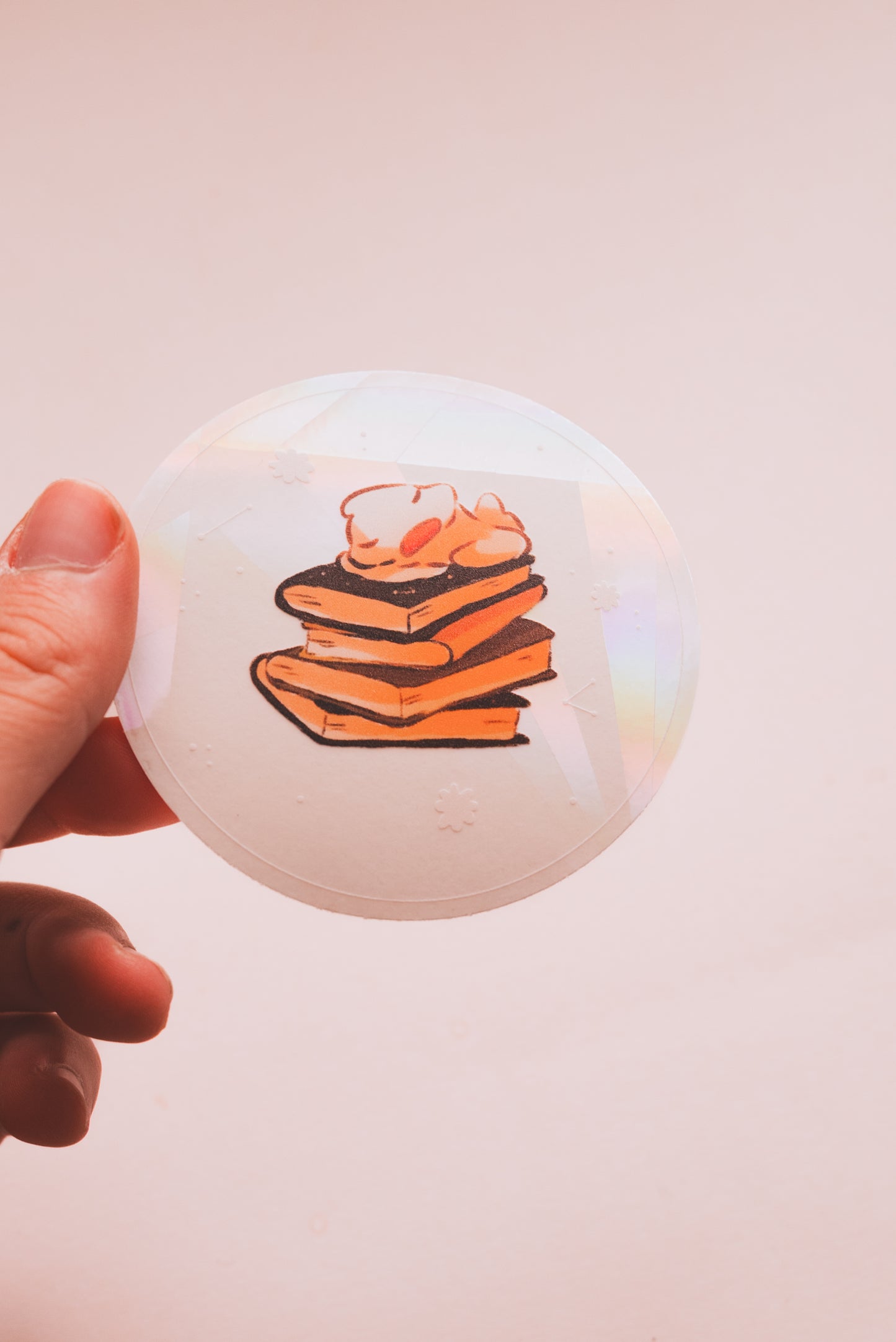 Sun catcher - Pile de livre