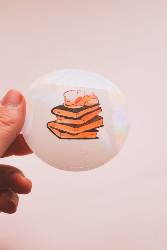 Sun catcher - Pile de livre