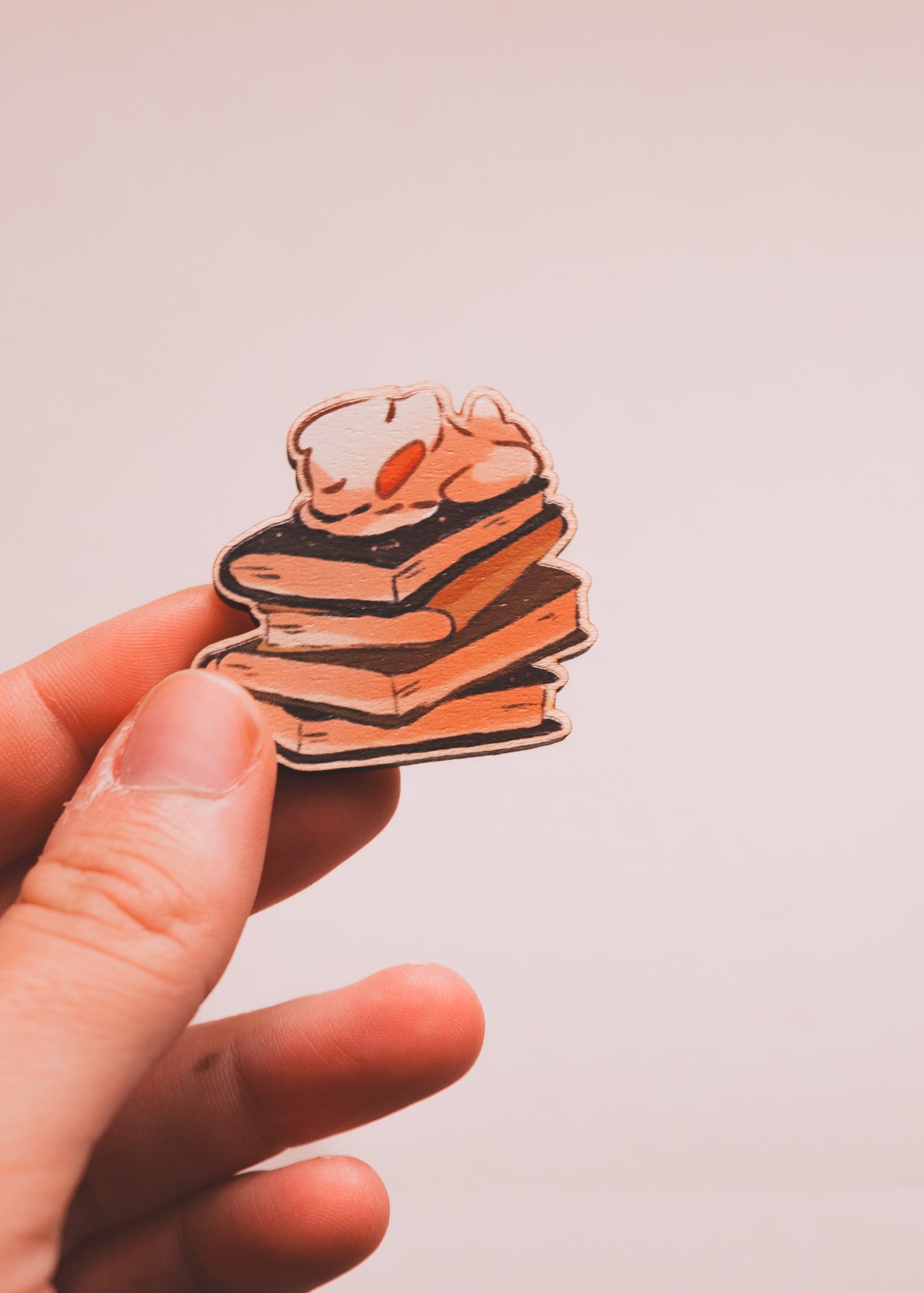 Wooden pins - Bubble tea duck