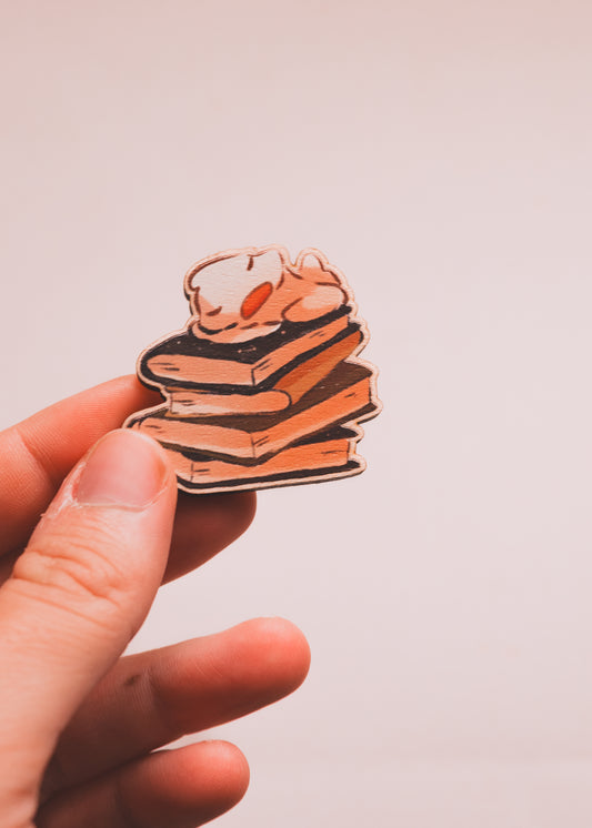 Wooden pins - Bubble tea duck