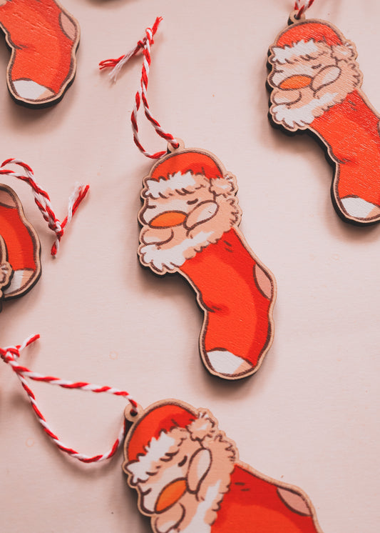 Ornement - Chaussette canard