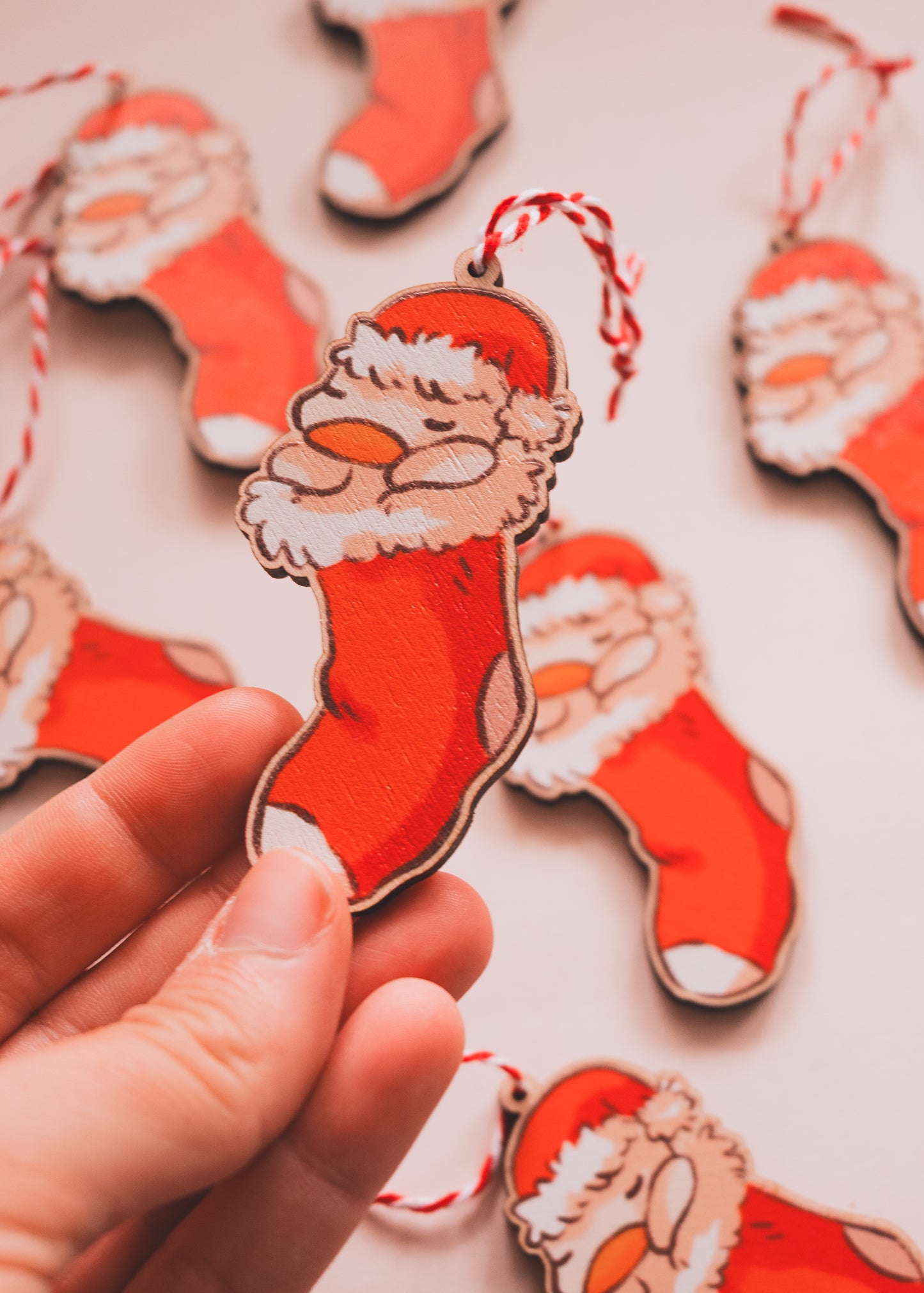 Ornement - Chaussette canard