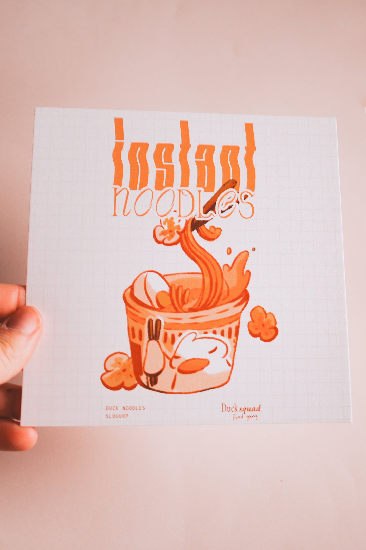 Print - Instant noodles