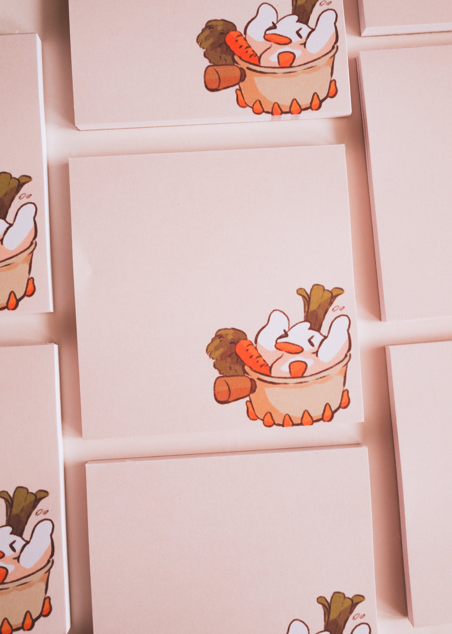 Bloc note carré - Cooking time