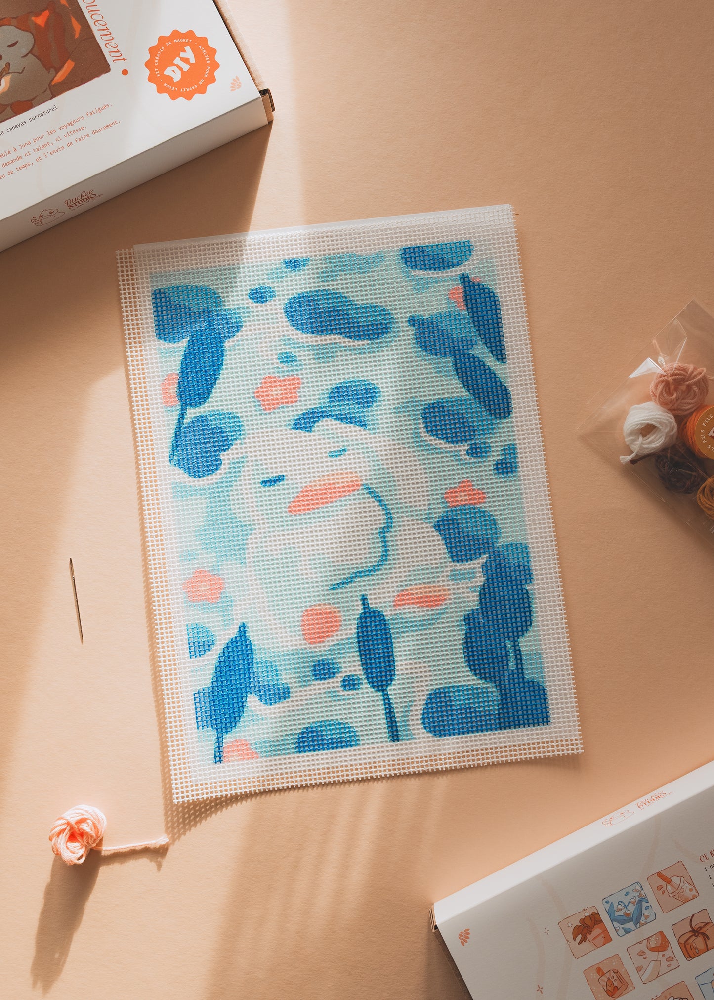 Kit a canevas - Canard eau