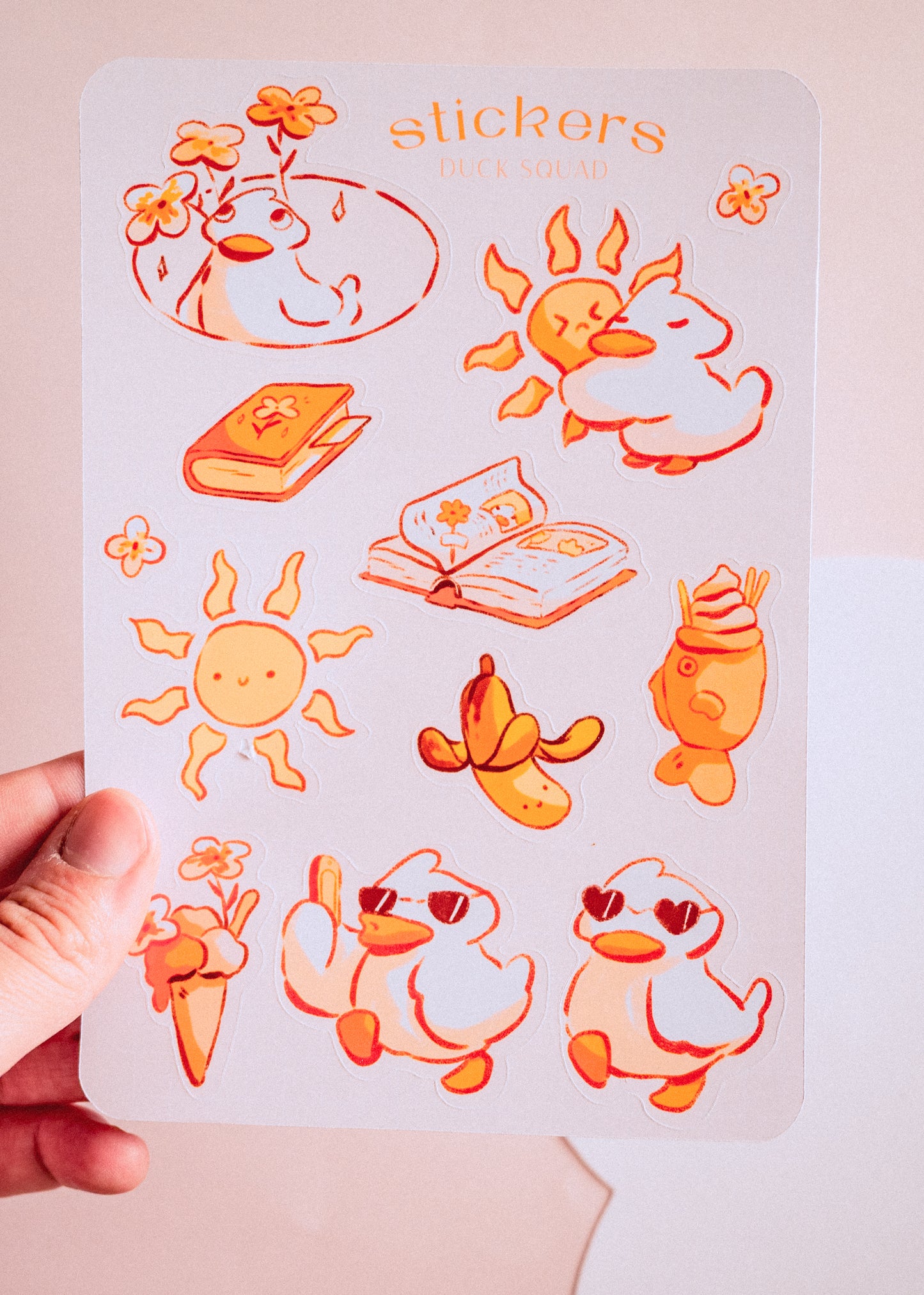Sticker sheet - Yumyum