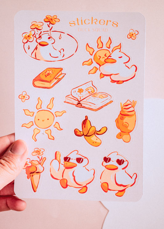 Sticker sheet - Yumyum