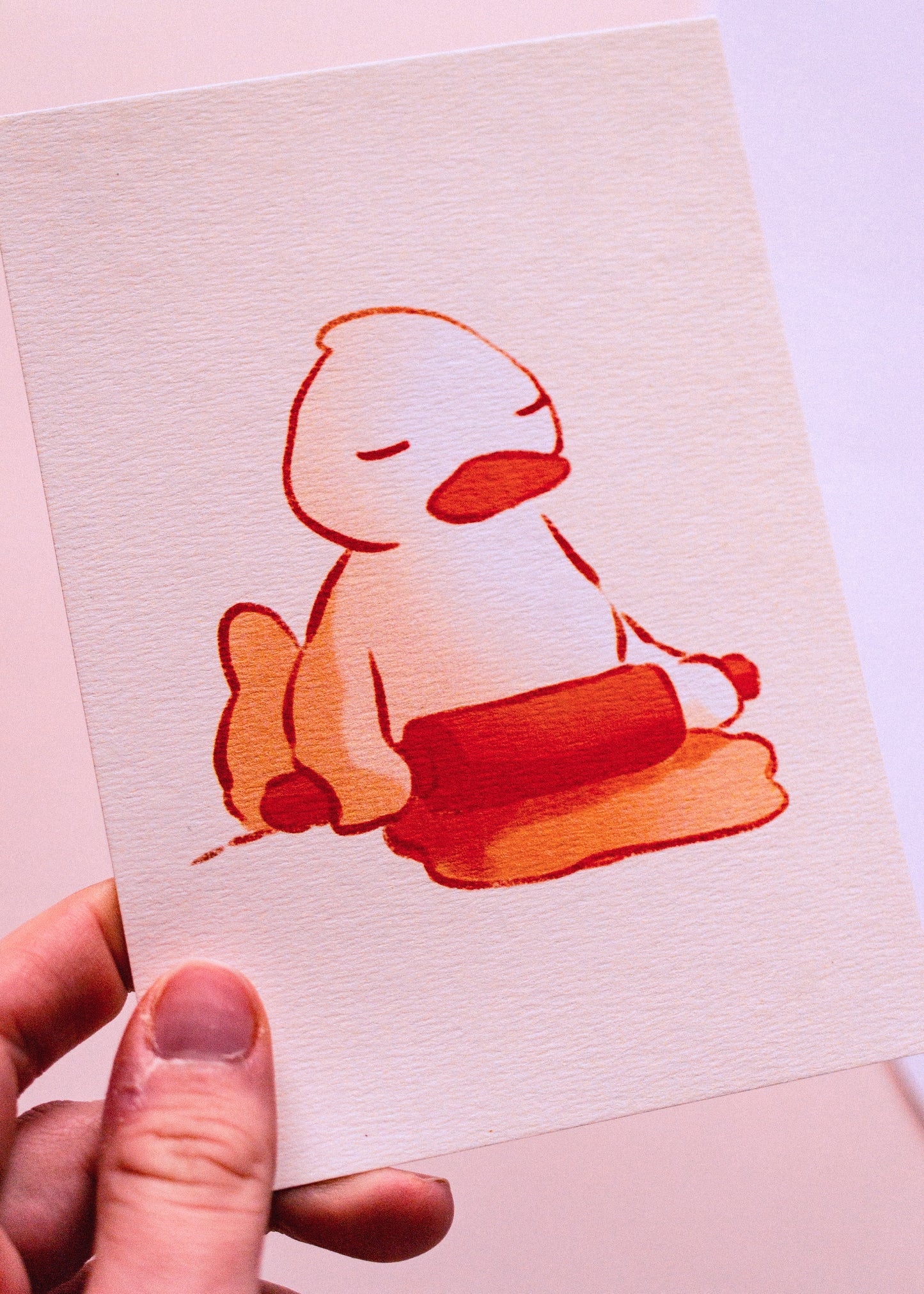 Mini prints - Pastry duck