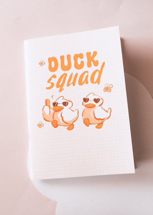 Notebook - duck in the rain