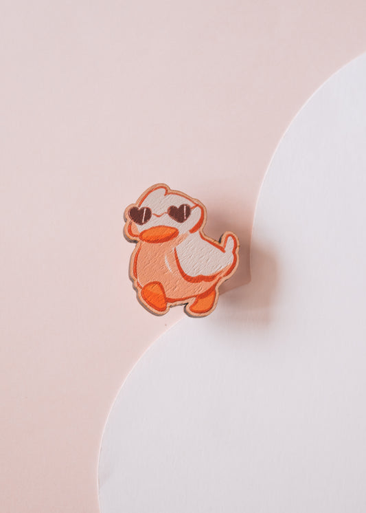 Magnet - Plaid duck