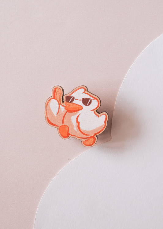 Magnet - Plaid duck