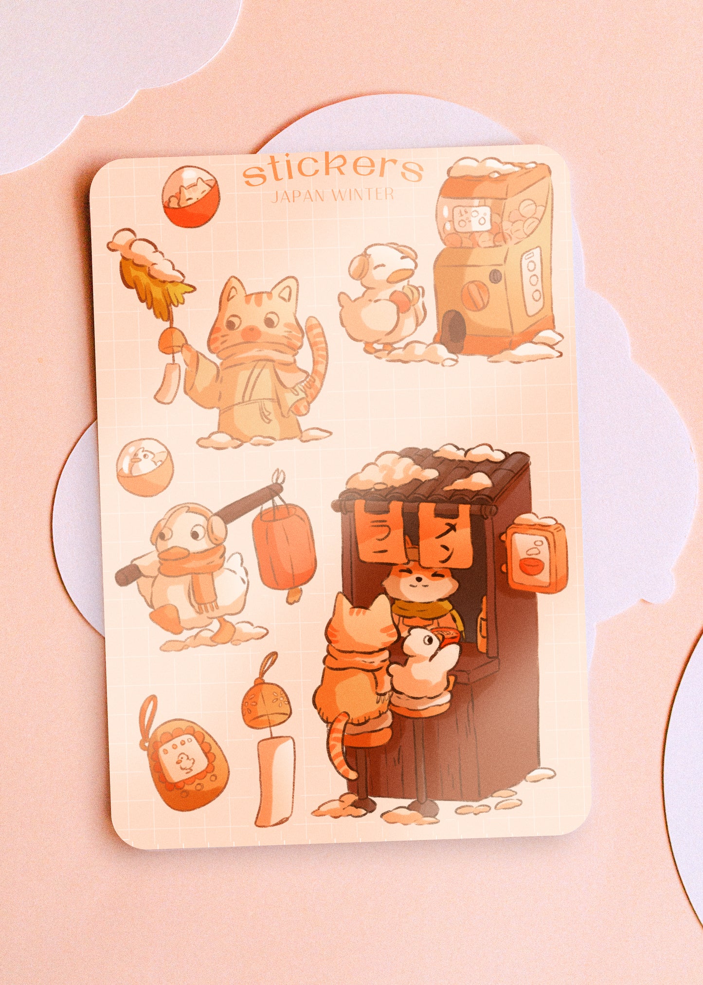 Sticker sheet - Christmas