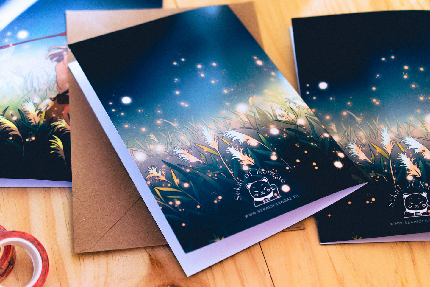 Greeting card - Hunting the light
