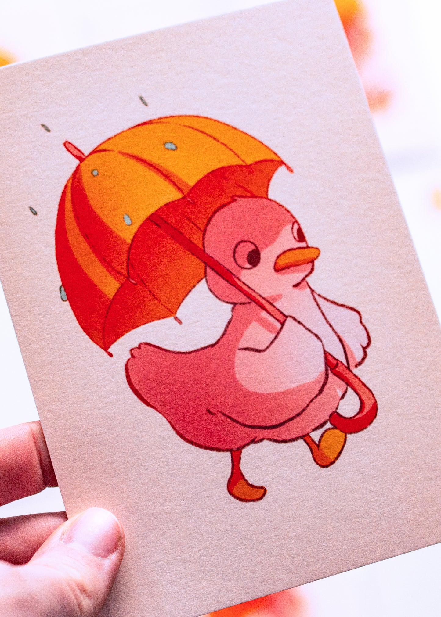 Minis prints - Canard parapluie