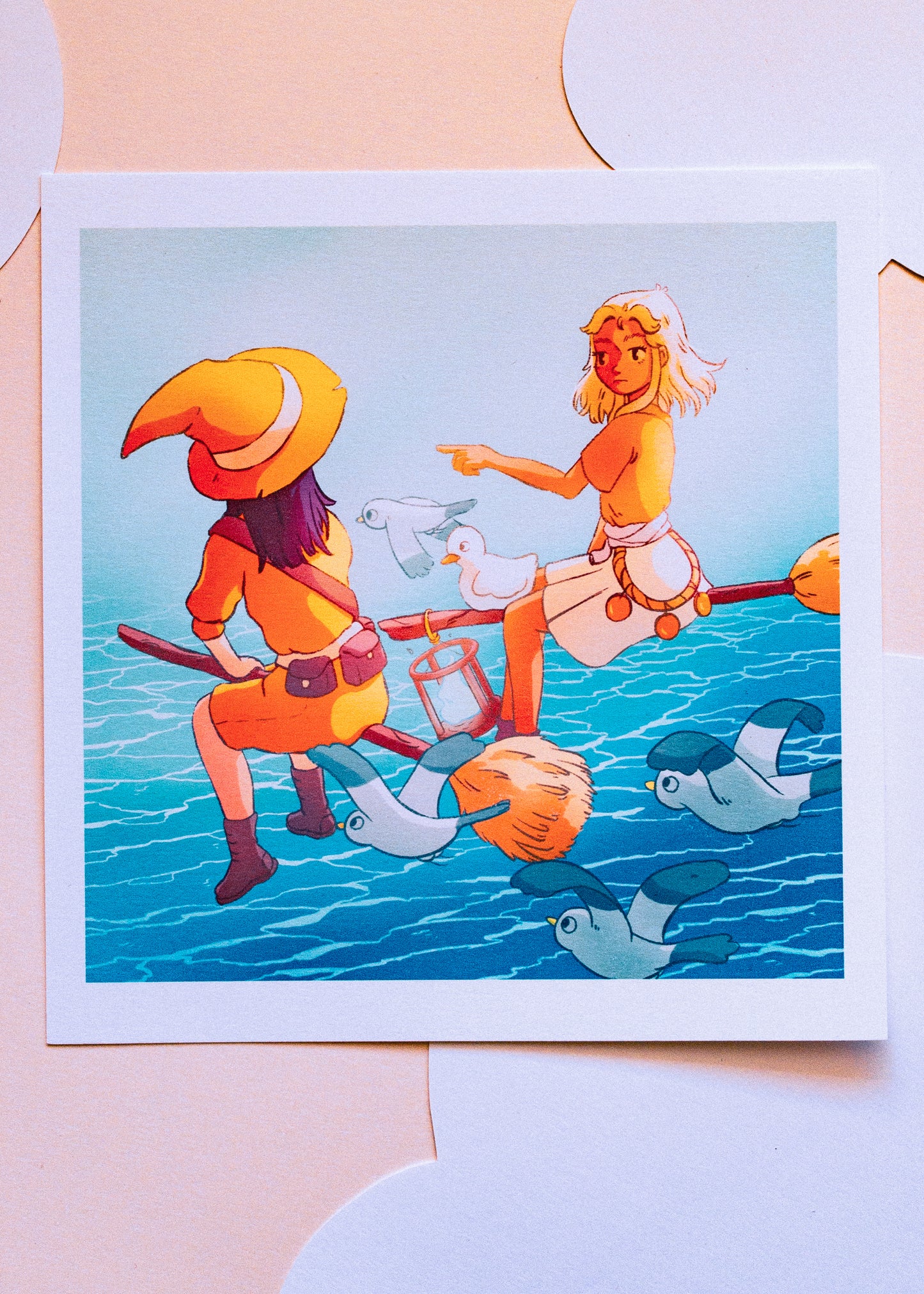 Print - Meeting on the ocean