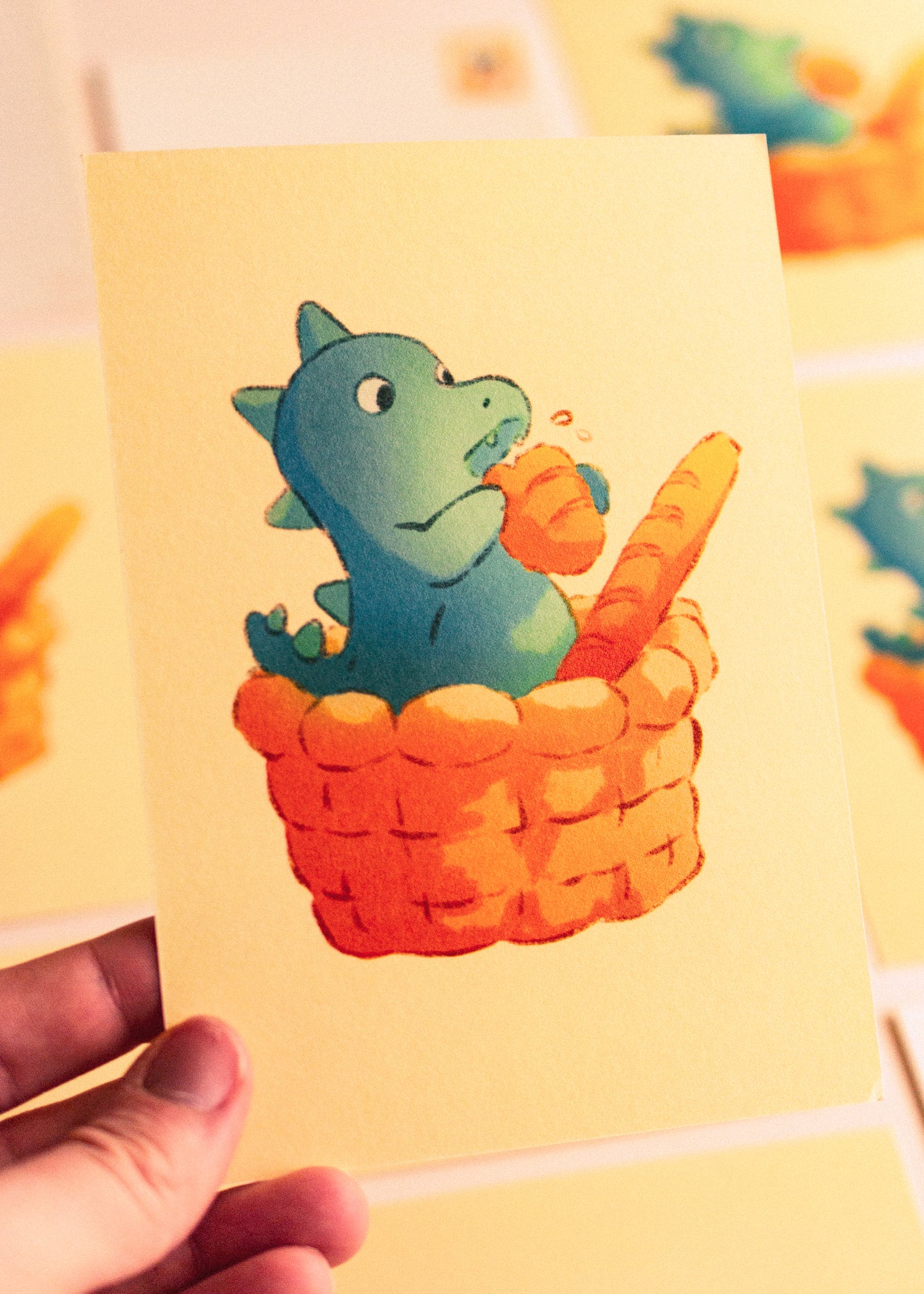 Mini prints - Gourmet Dino